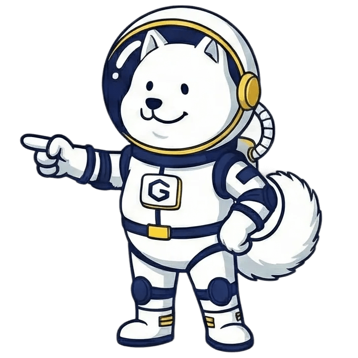 指をさすノヴァくん